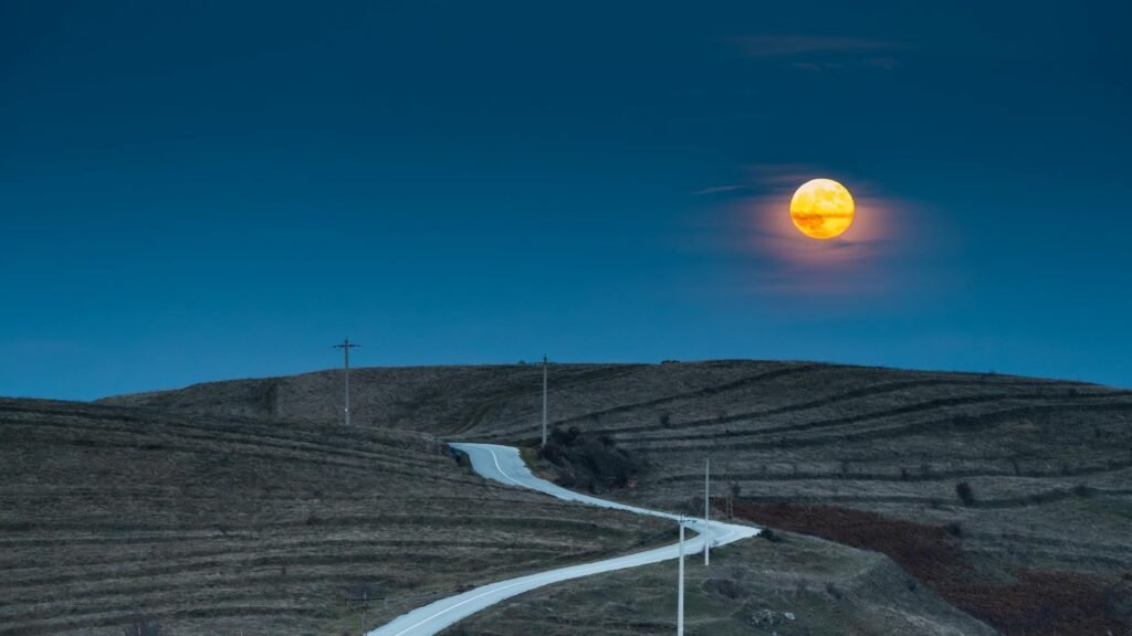 Serene natural landscape representing safety and tranquility
